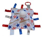 Baby Jack 10" x 10" Baseball Lovey